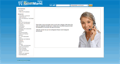 Desktop Screenshot of blumenzwiebeln.riesen-markt.de